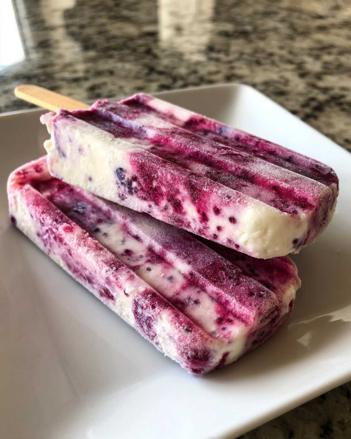 Kid-Friendly Coconut Berry Ice Pops - detail 2