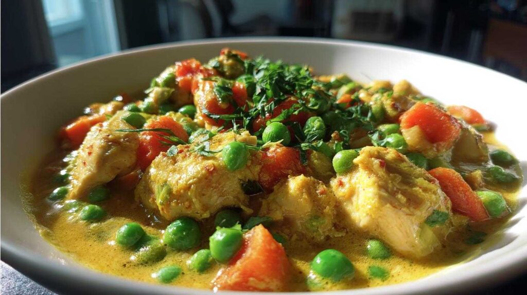 Kid-Friendly Coconut Curry Chicken Stew