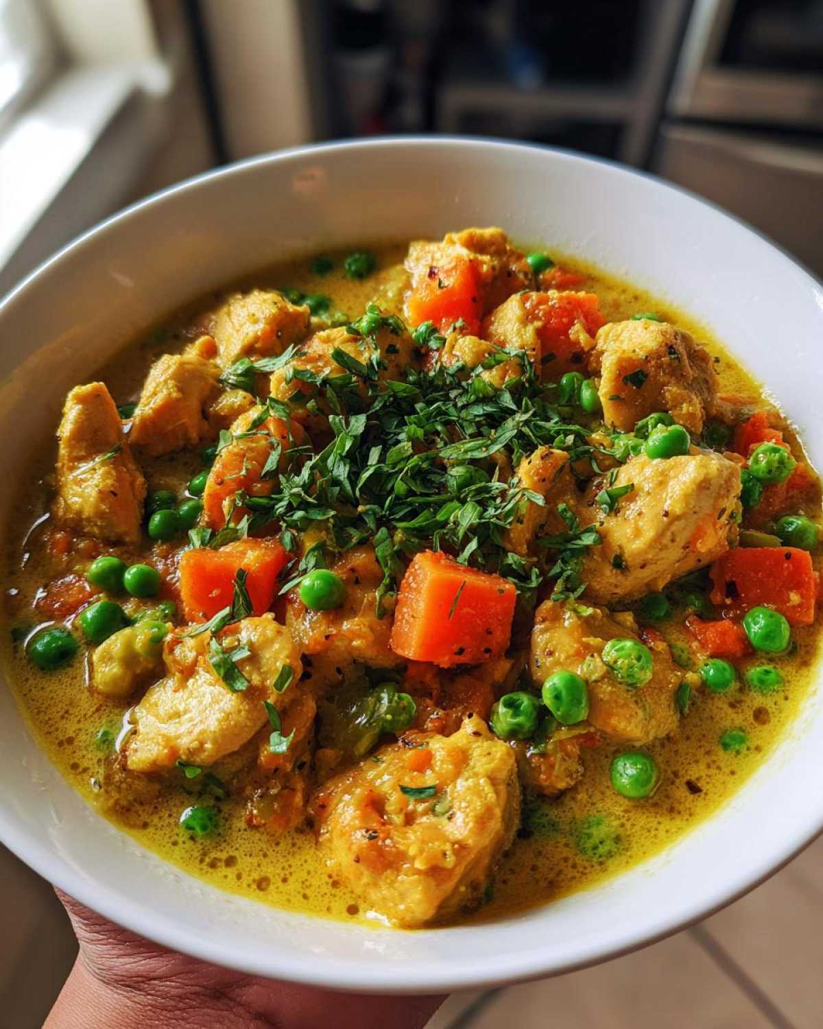 Kid-Friendly Coconut Curry Chicken Stew - detail 2