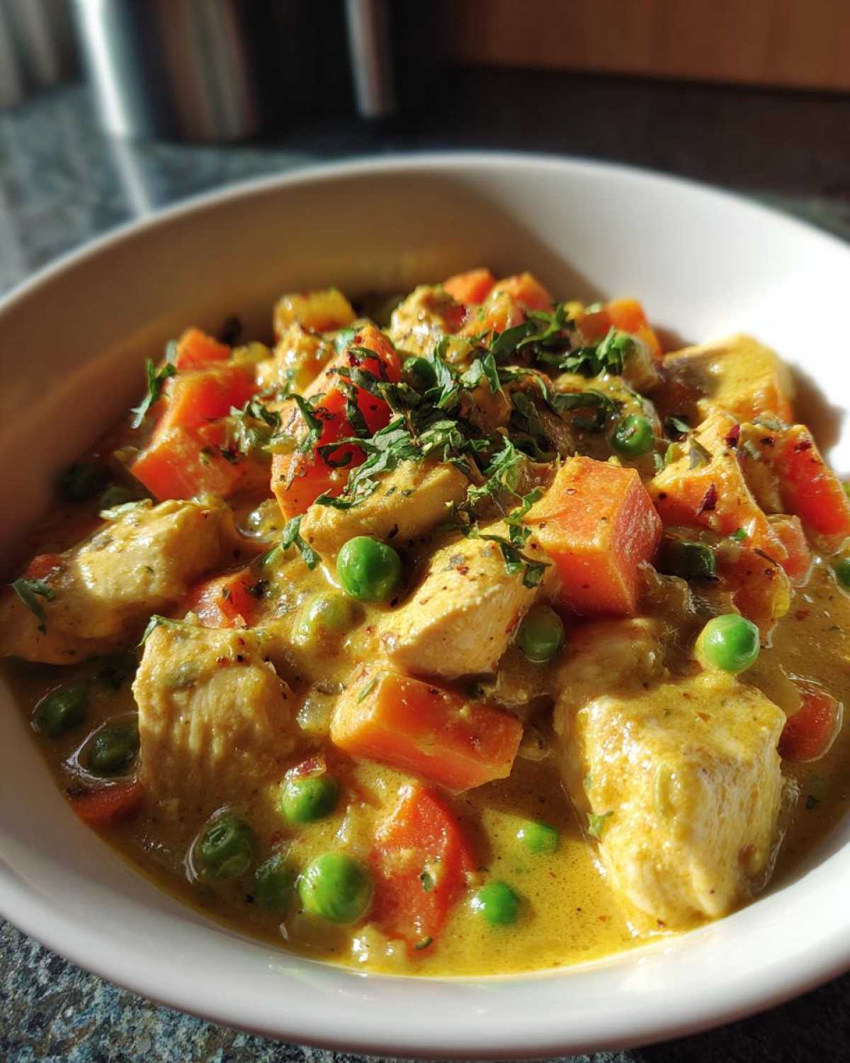 Kid-Friendly Coconut Curry Chicken Stew - detail 3