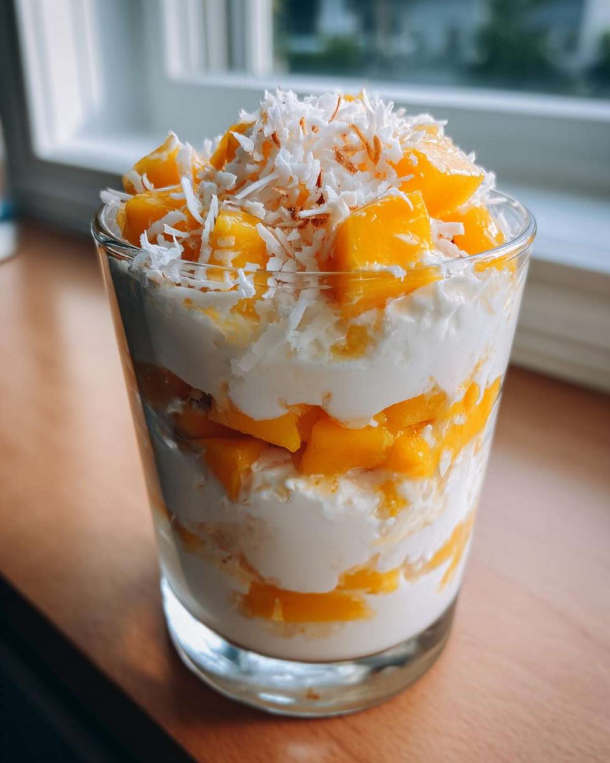 Kid-Friendly Coconut Mango Yogurt Parfaits - detail 1