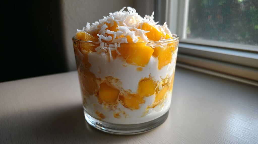 Kid-Friendly Coconut Mango Yogurt Parfaits