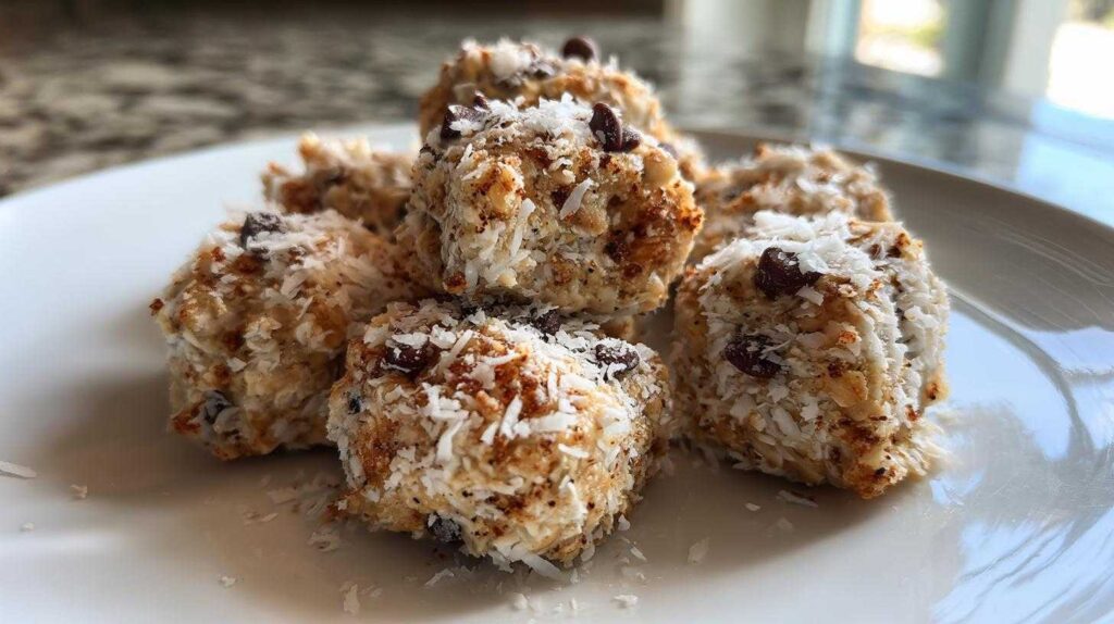Kid-Friendly Coconut Oat Yogurt Bites