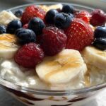 Kid-Friendly Cottage Cheese Fruit Sundaes