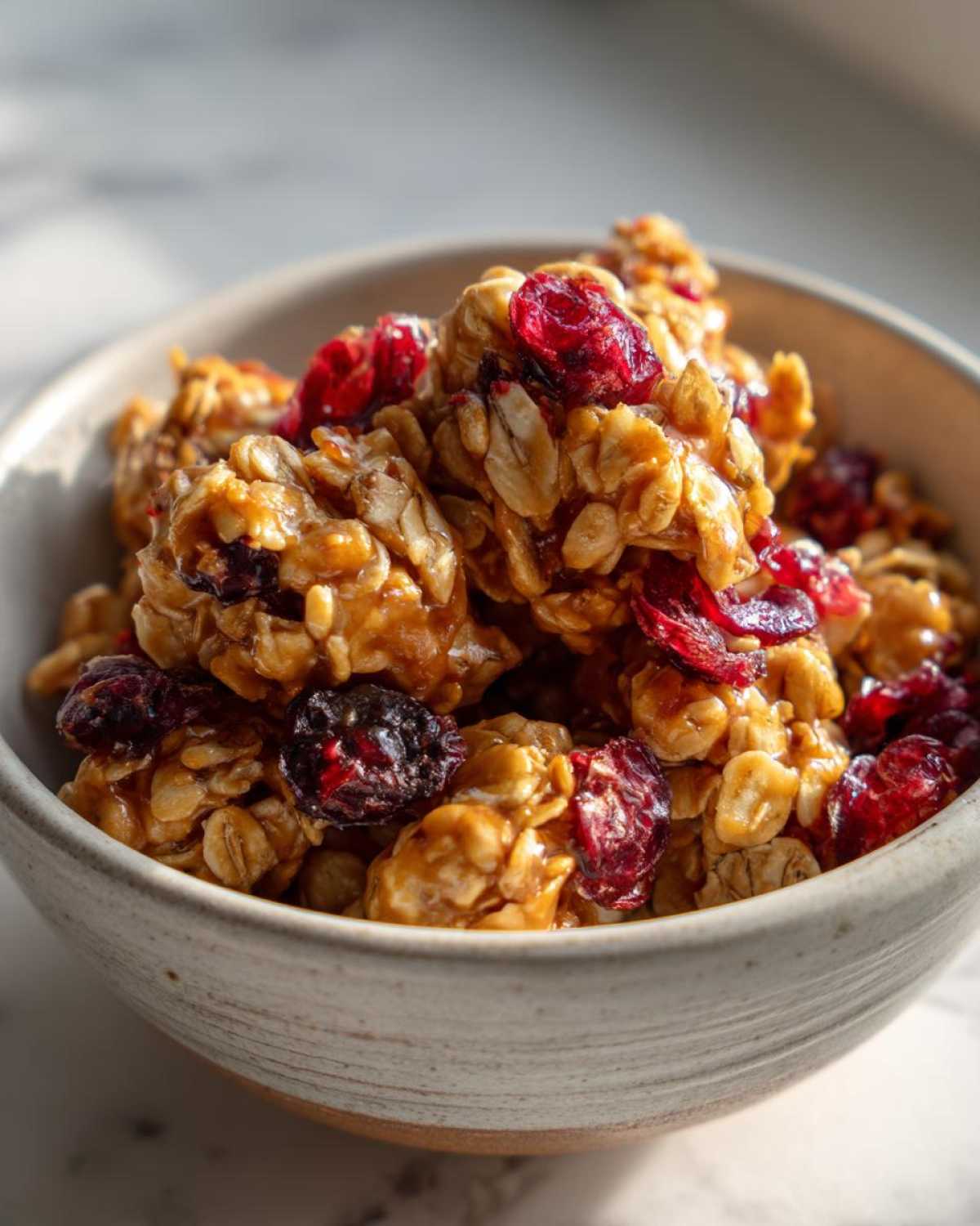 Kid-Friendly Cranberry Maple Granola - detail 4