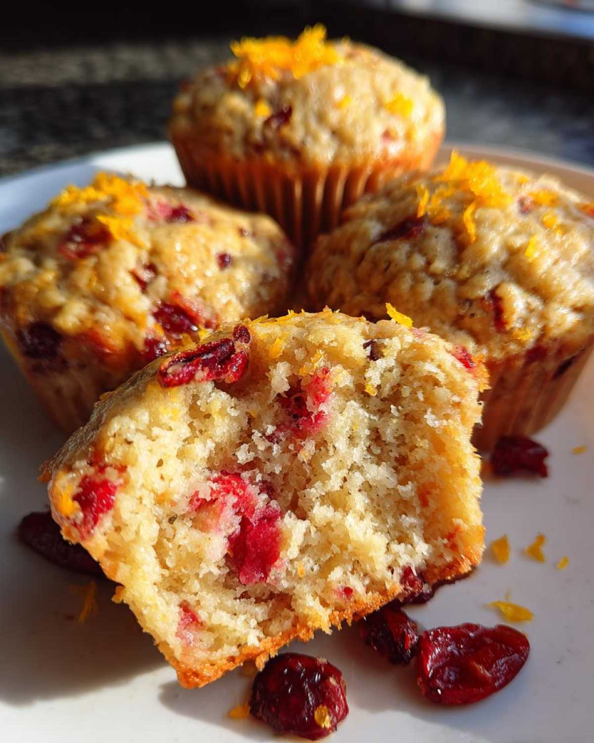 Kid-Friendly Cranberry Orange Breakfast Muffins - detail 1