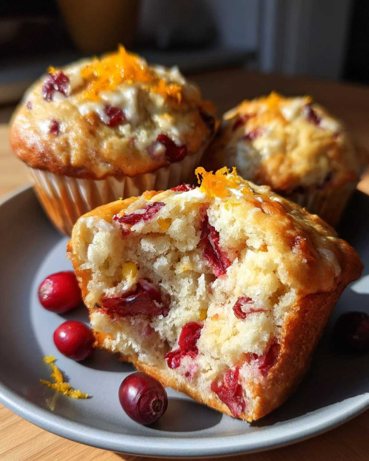 Kid-Friendly Cranberry Orange Breakfast Muffins - detail 3