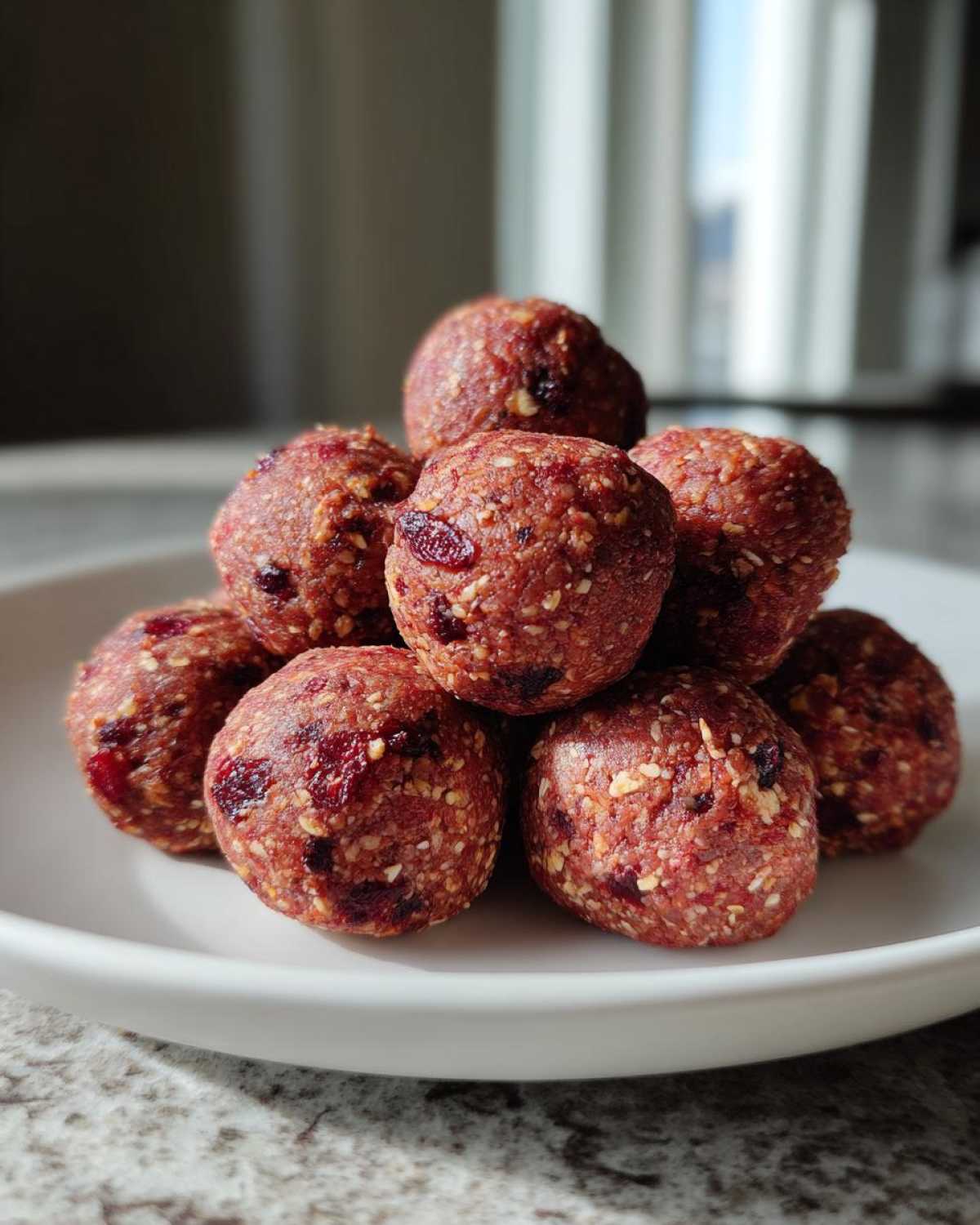 Kid-Friendly Cranberry Protein Balls - detail 3