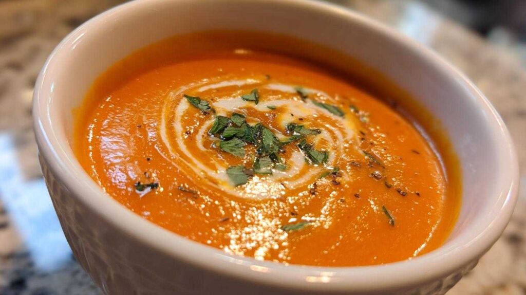 Kid-Friendly Creamy Tomato Veggie Soup