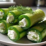Kid-Friendly Cucumber Yogurt Roll-Ups