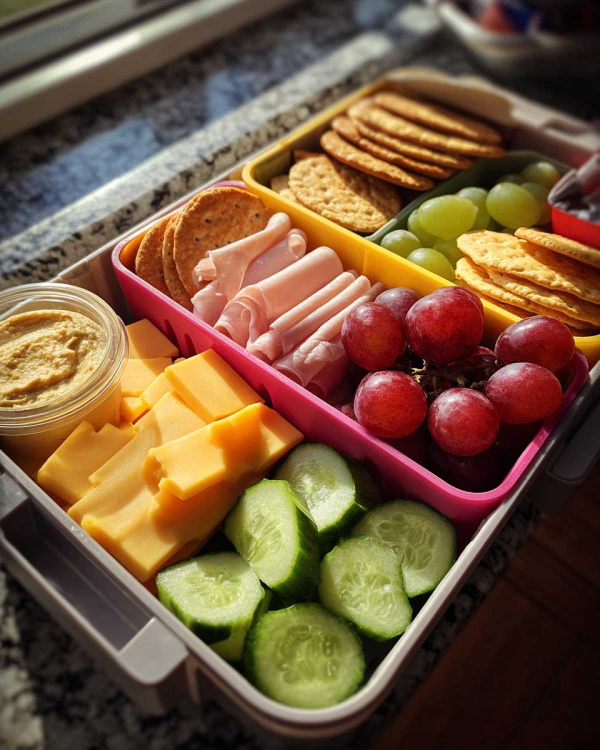 Kid-Friendly DIY Lunchables Snack Trays - detail 3
