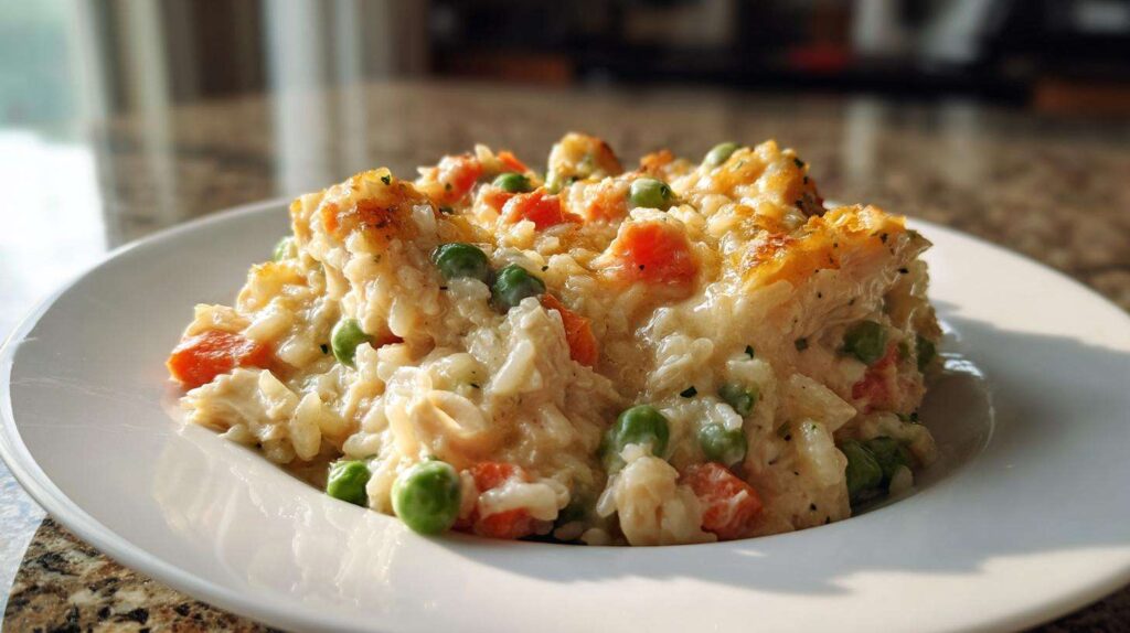 Kid-Friendly Easy Chicken and Rice Casserole (Make-Ahead)
