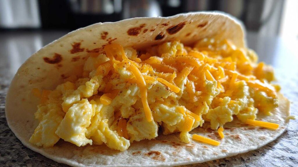 Kid-Friendly Egg and Cheese Breakfast Tacos