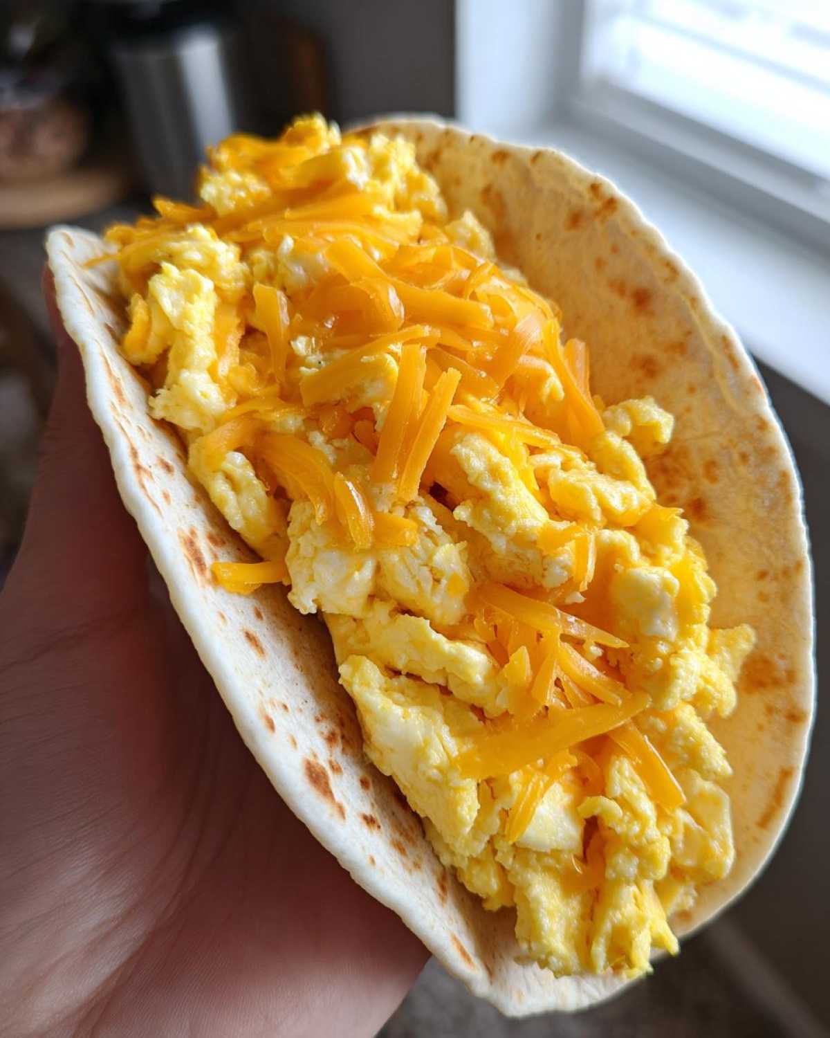 Kid-Friendly Egg and Cheese Breakfast Tacos - detail 3
