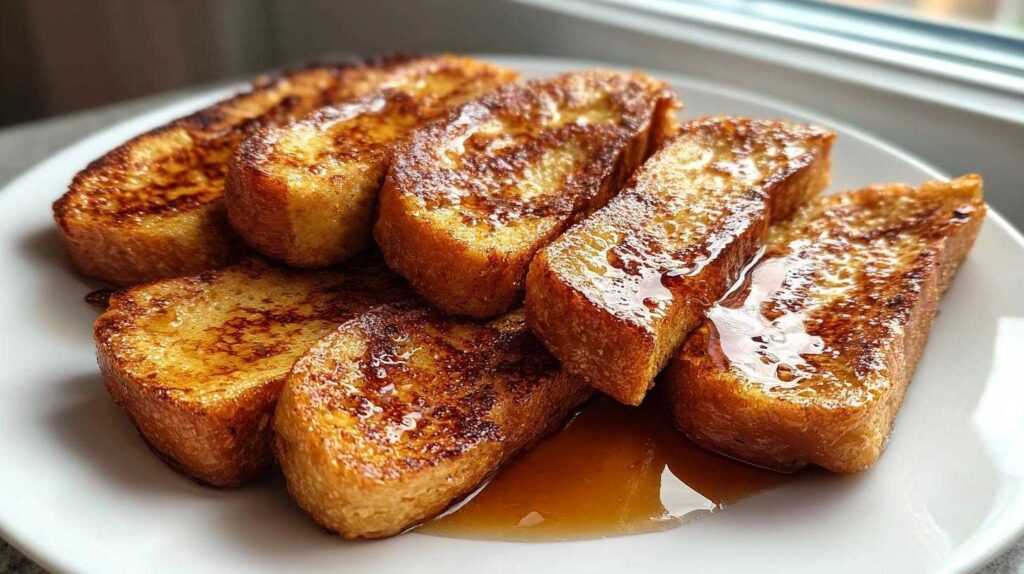 Kid-Friendly French Toast Sticks (Whole Wheat)