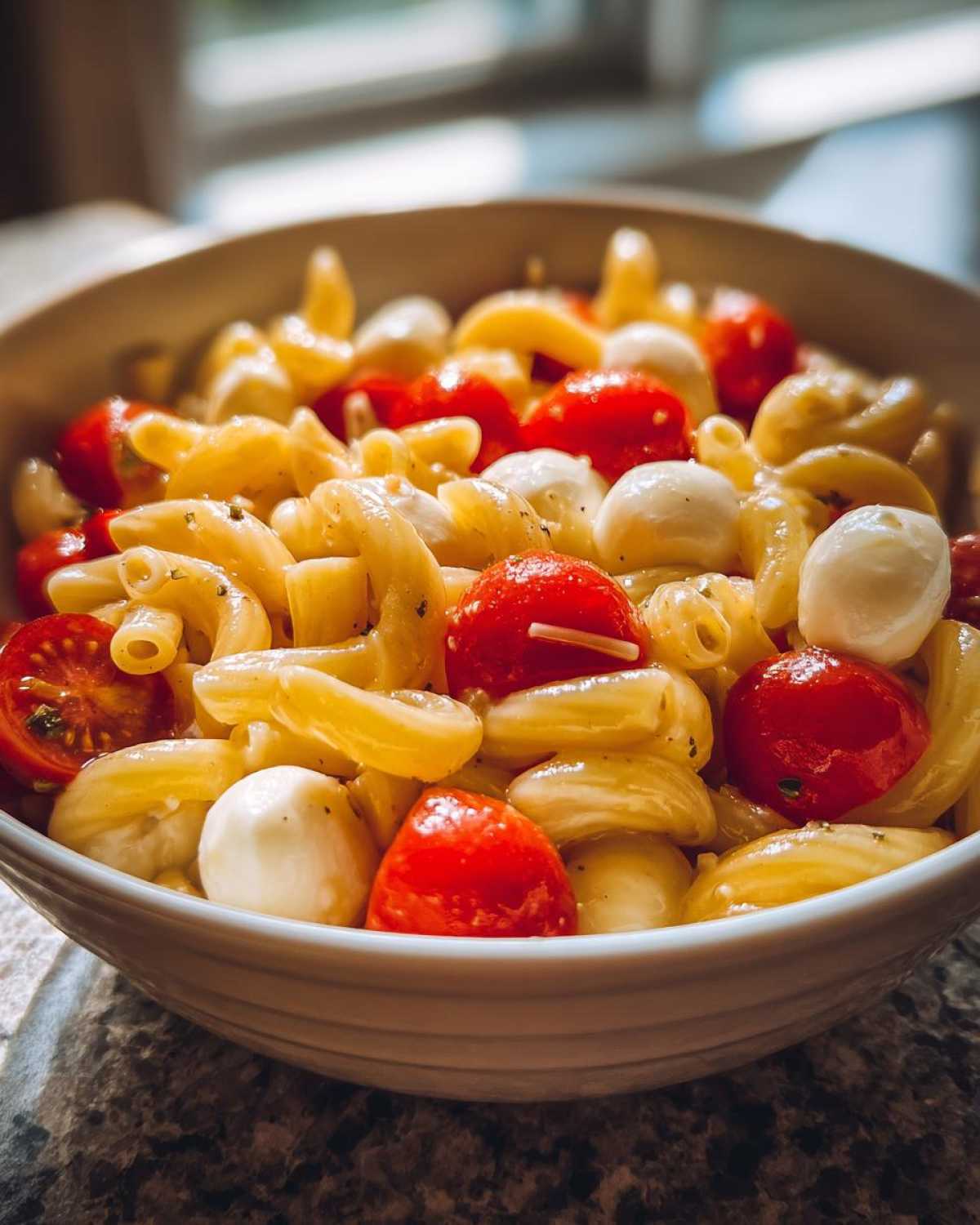 Kid-Friendly Fresh Tomato Pasta Salad - detail 2