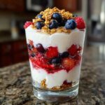 Kid-Friendly Frozen Berry Yogurt Parfaits
