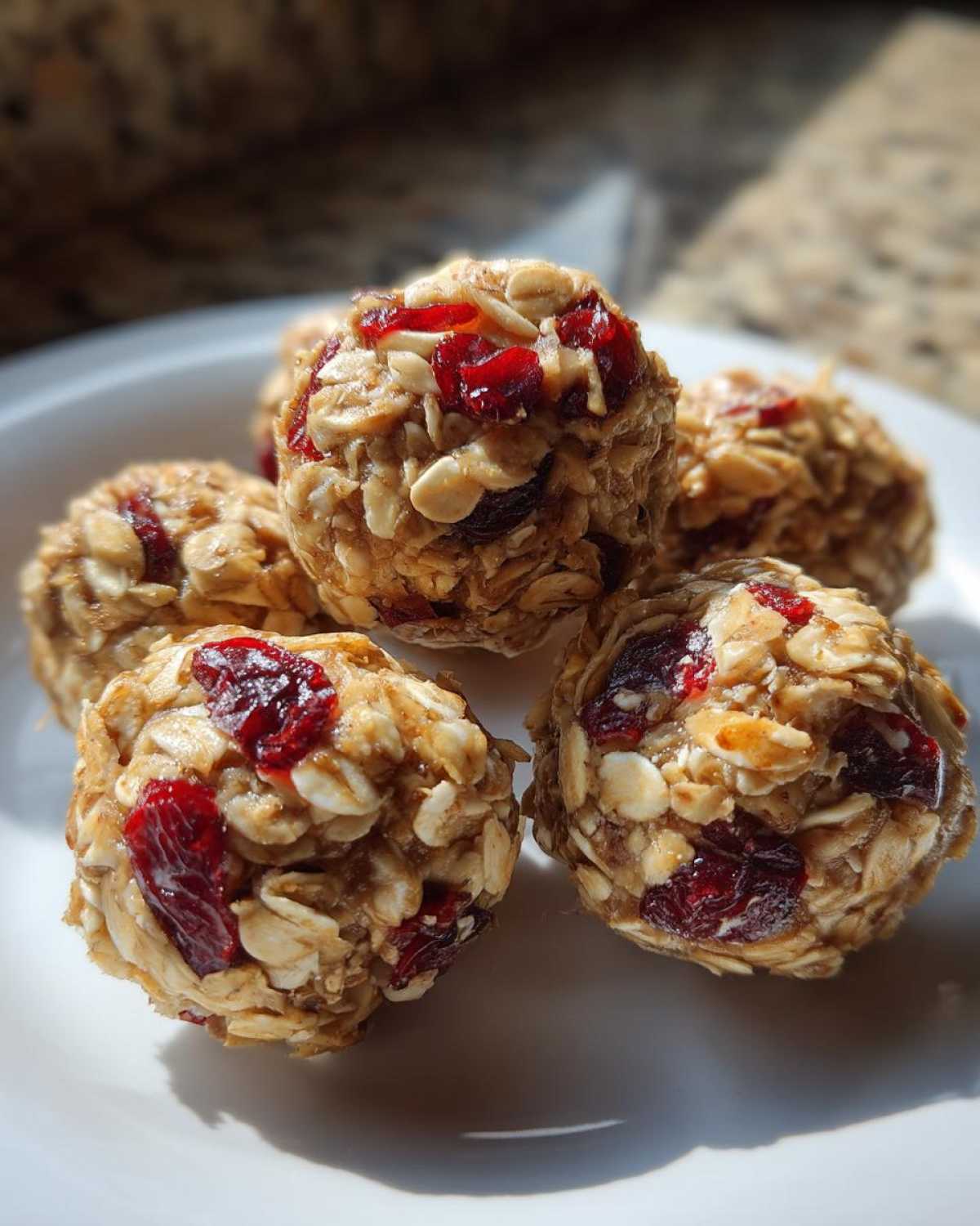 Kid-Friendly Frozen Cherry Oatmeal Energy Bites - detail 1