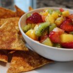 Kid-Friendly Fruit Salsa with Cinnamon Chips