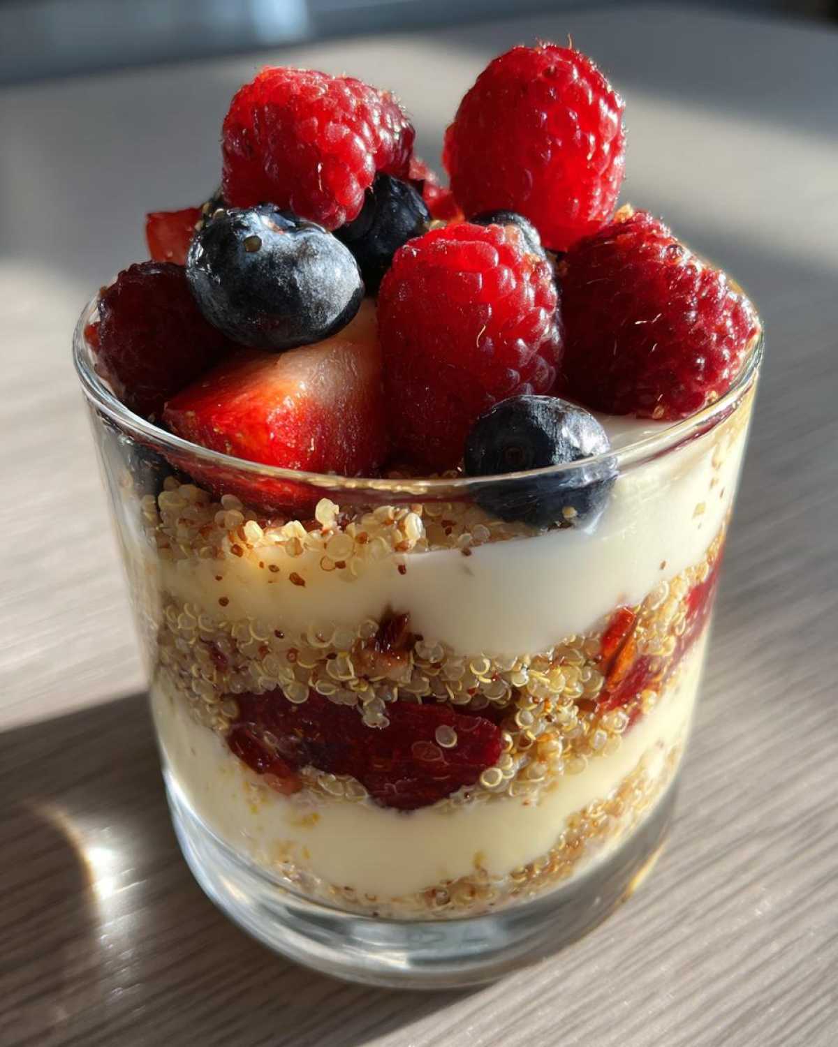 Kid-Friendly Fruit and Yogurt Parfait With Quinoa - detail 2