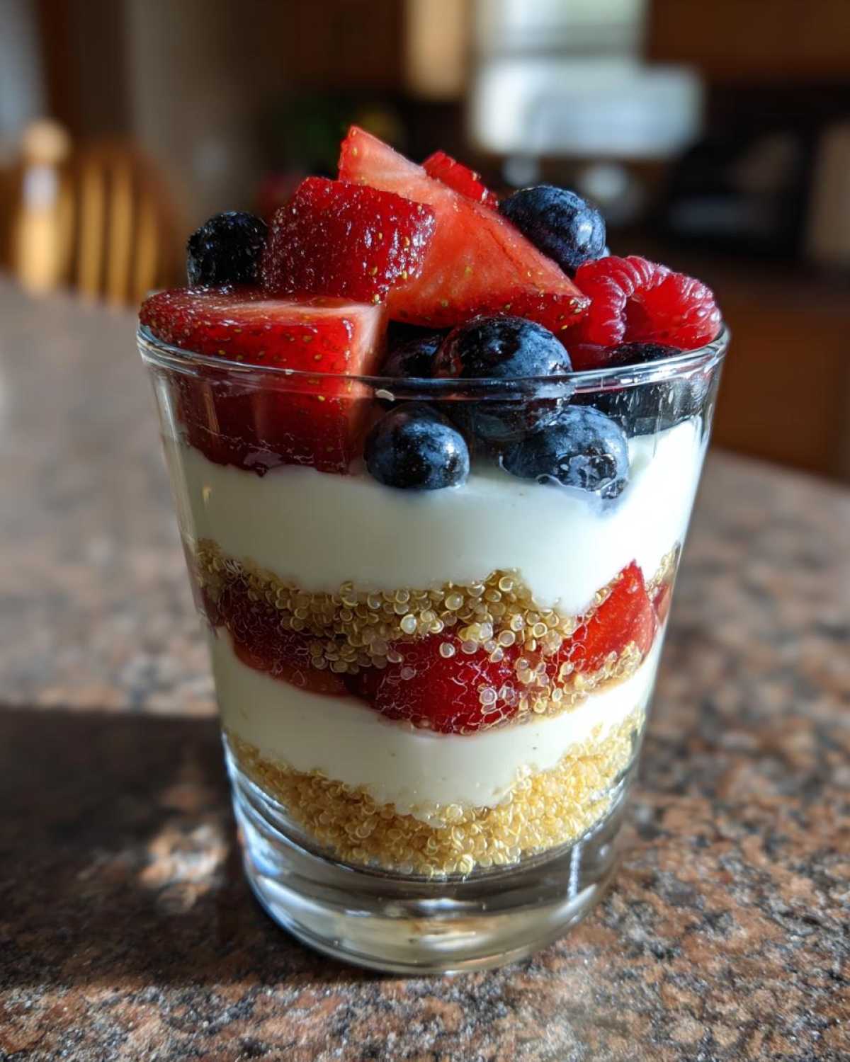 Kid-Friendly Fruit and Yogurt Parfait With Quinoa - detail 3