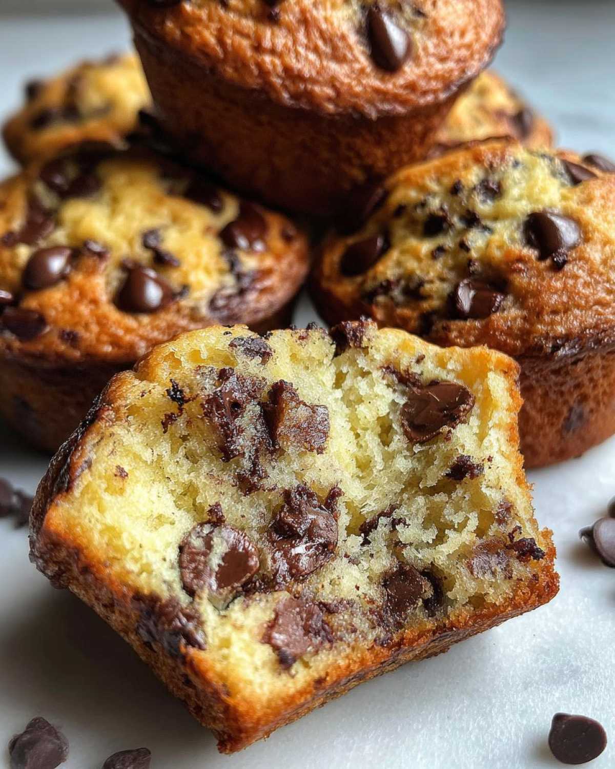 Kid-Friendly GLUTEN-FREE CHOCOLATE CHIP MUFFINS - detail 2