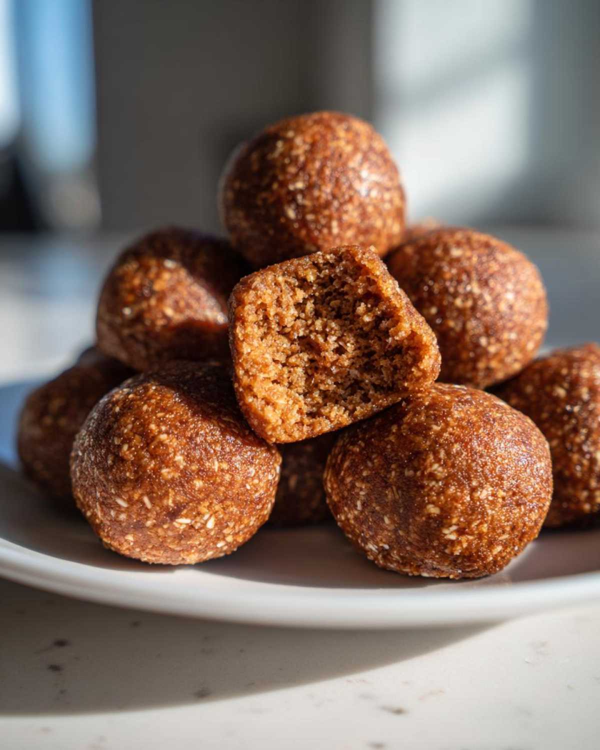 Kid-Friendly Gingerbread Oatmeal Balls - detail 2