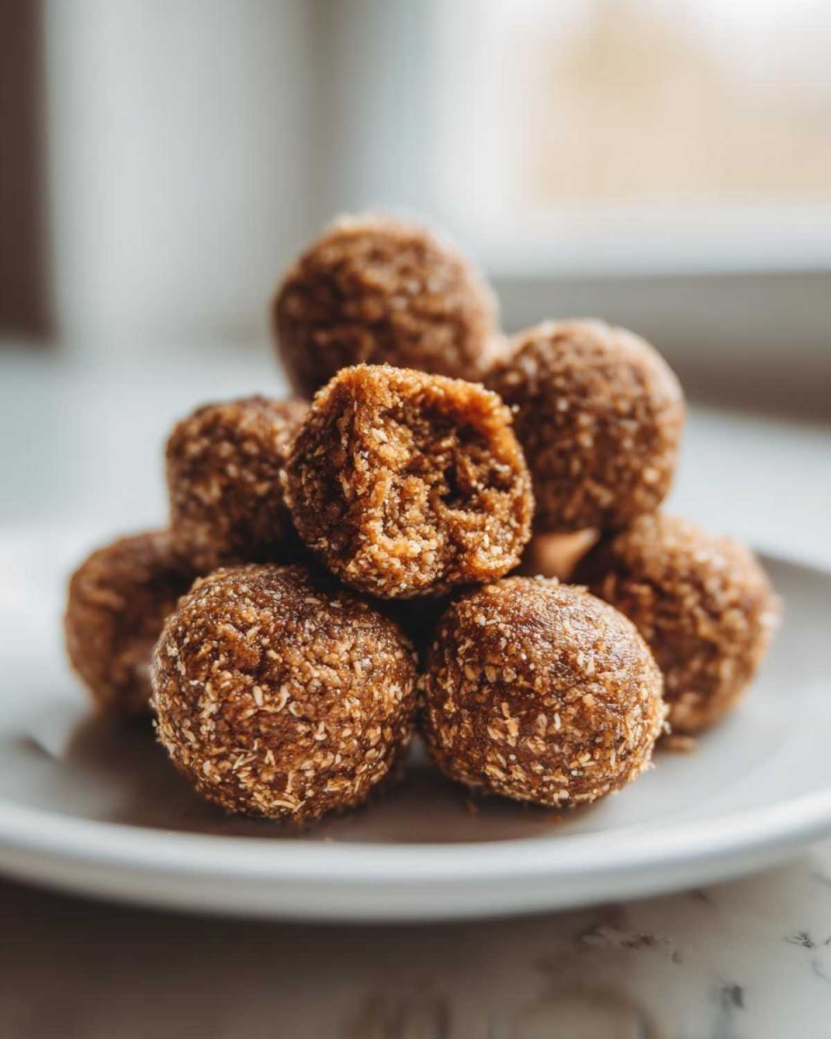 Kid-Friendly Gingerbread Oatmeal Balls - detail 4