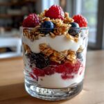 Kid-Friendly Greek Yogurt Parfait with Granola