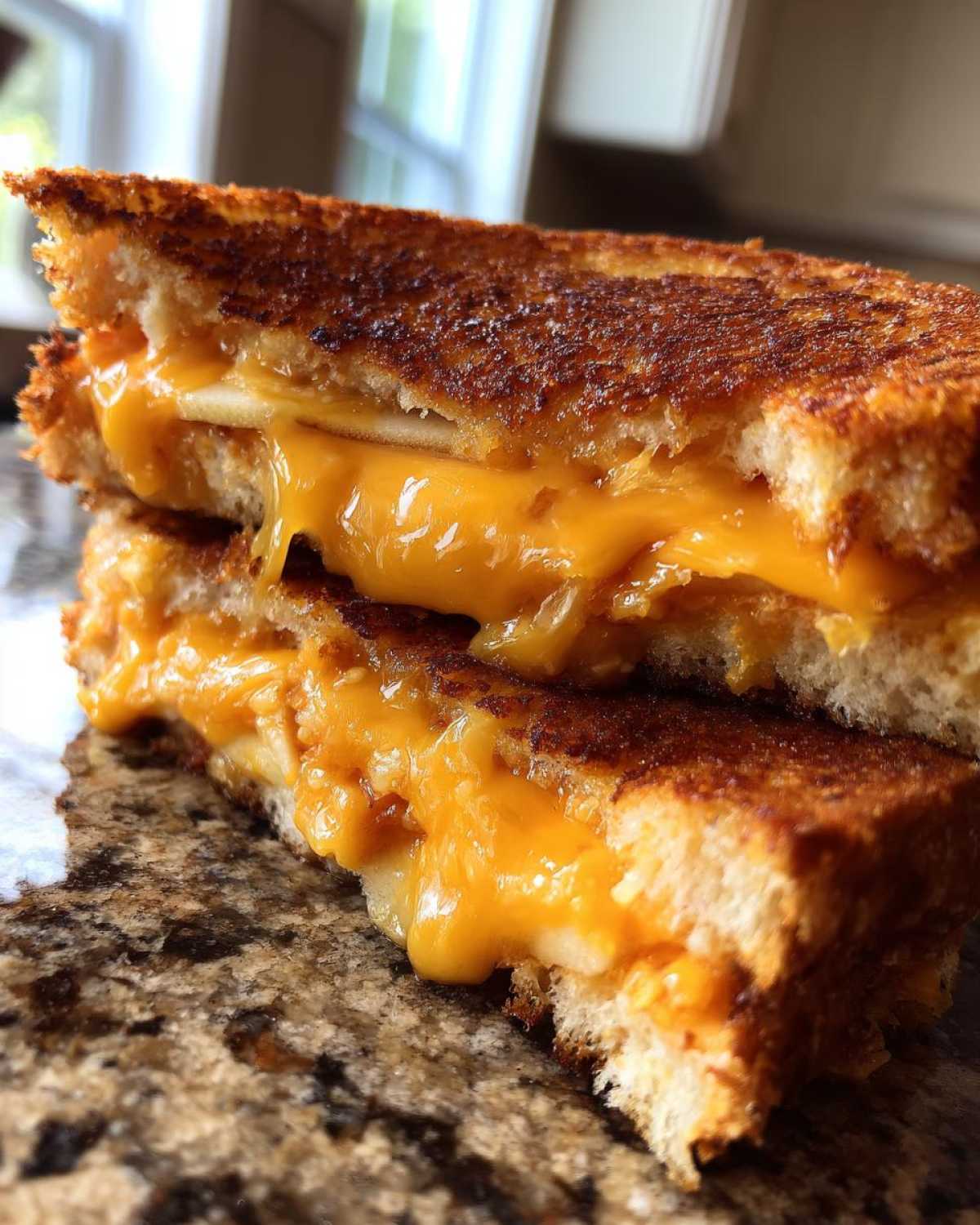 Kid-Friendly Grilled Cheese & Apple Sandwich - detail 1
