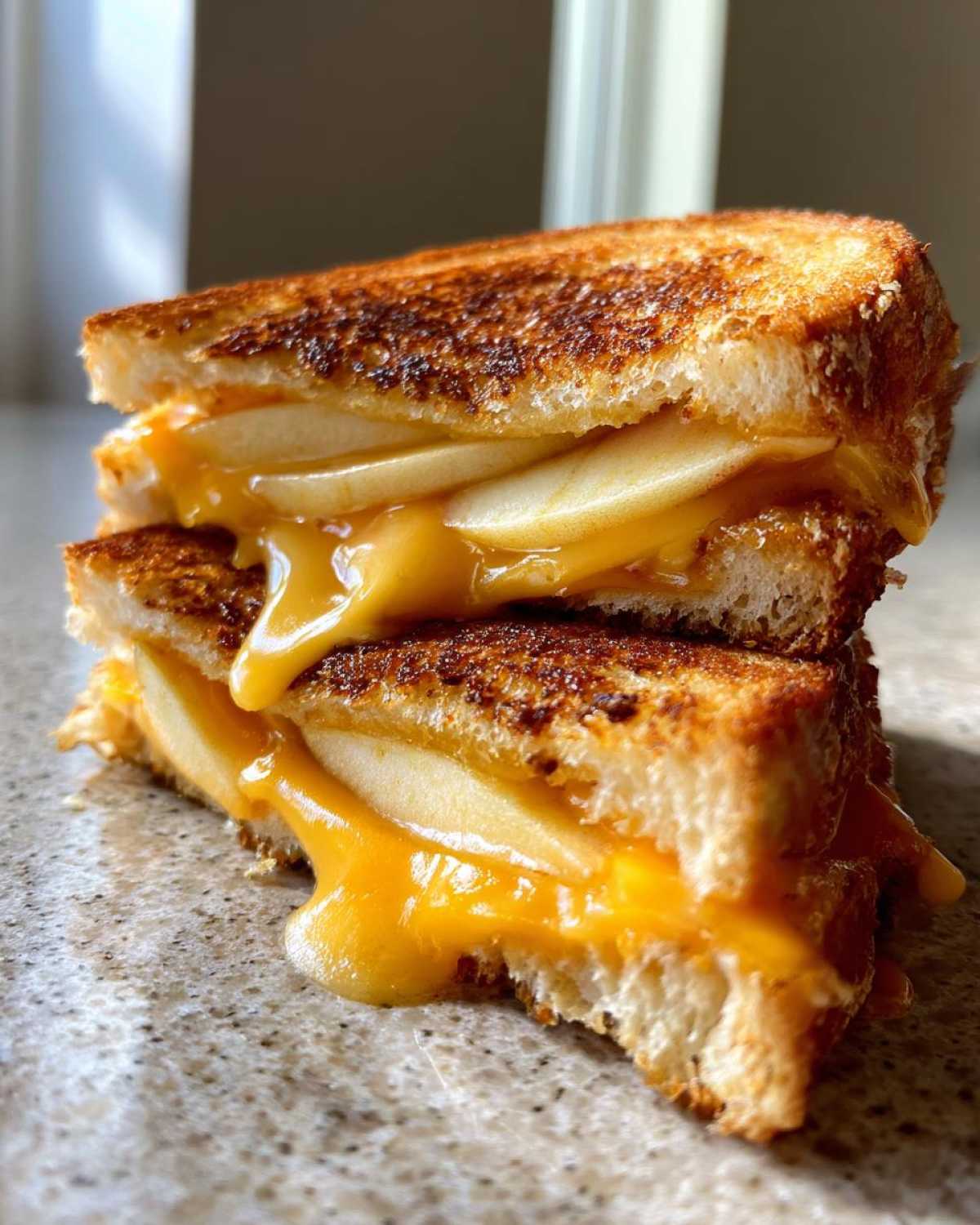 Kid-Friendly Grilled Cheese & Apple Sandwich - detail 3