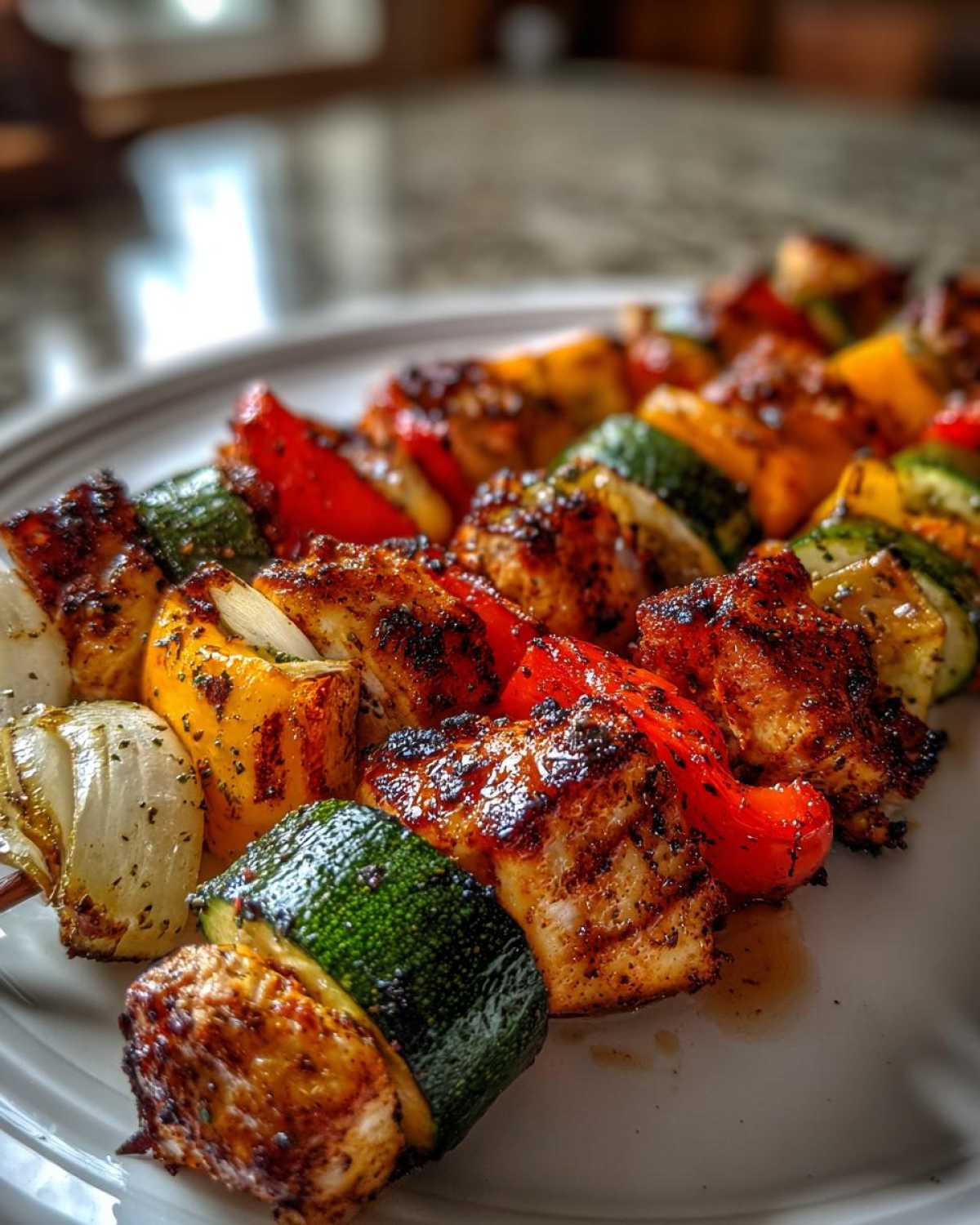 Kid-Friendly Grilled Chicken and Veggie Kabobs - detail 3