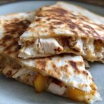 Kid-Friendly Grilled Peach Chicken Quesadillas