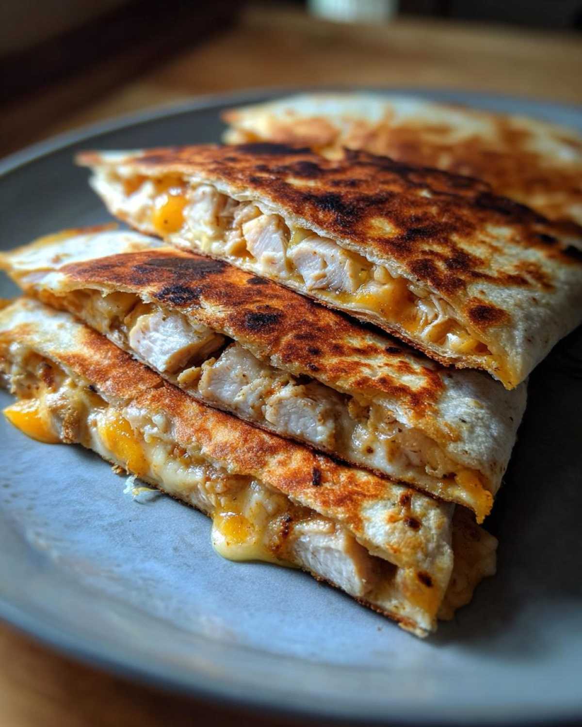 Kid-Friendly Grilled Peach Chicken Quesadillas - detail 4
