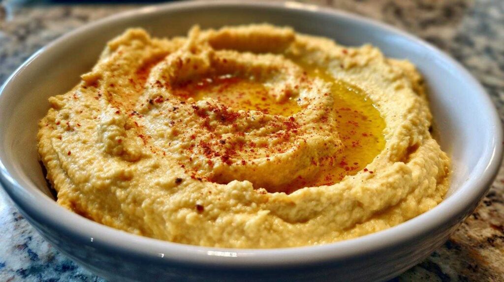 Kid-Friendly HOMEMADE HUMMUS DIP