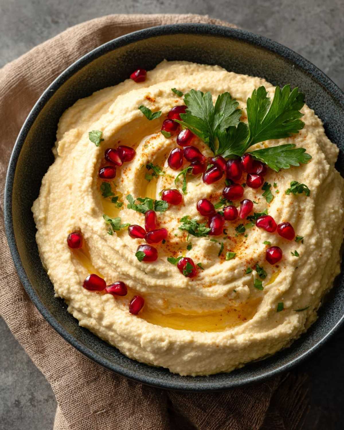 Kid-Friendly HOMEMADE HUMMUS DIP - detail 3