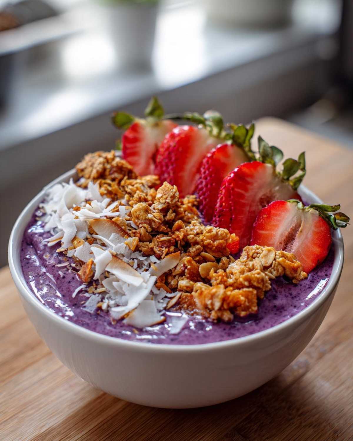 Kid-Friendly Healthy Berry Smoothie Bowl - detail 1