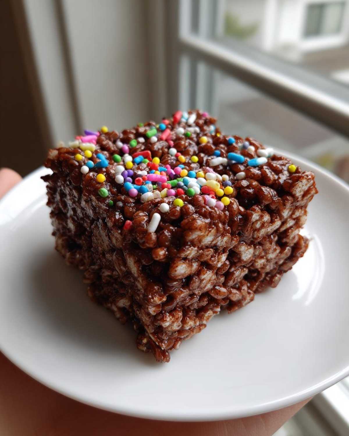 Kid-Friendly Healthy Chocolate Rice Krispies - detail 3