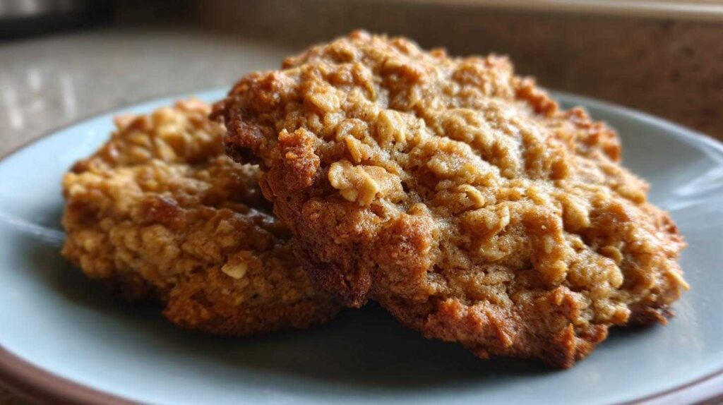 Kid-Friendly Holiday Gingerbread Oatmeal Cookies