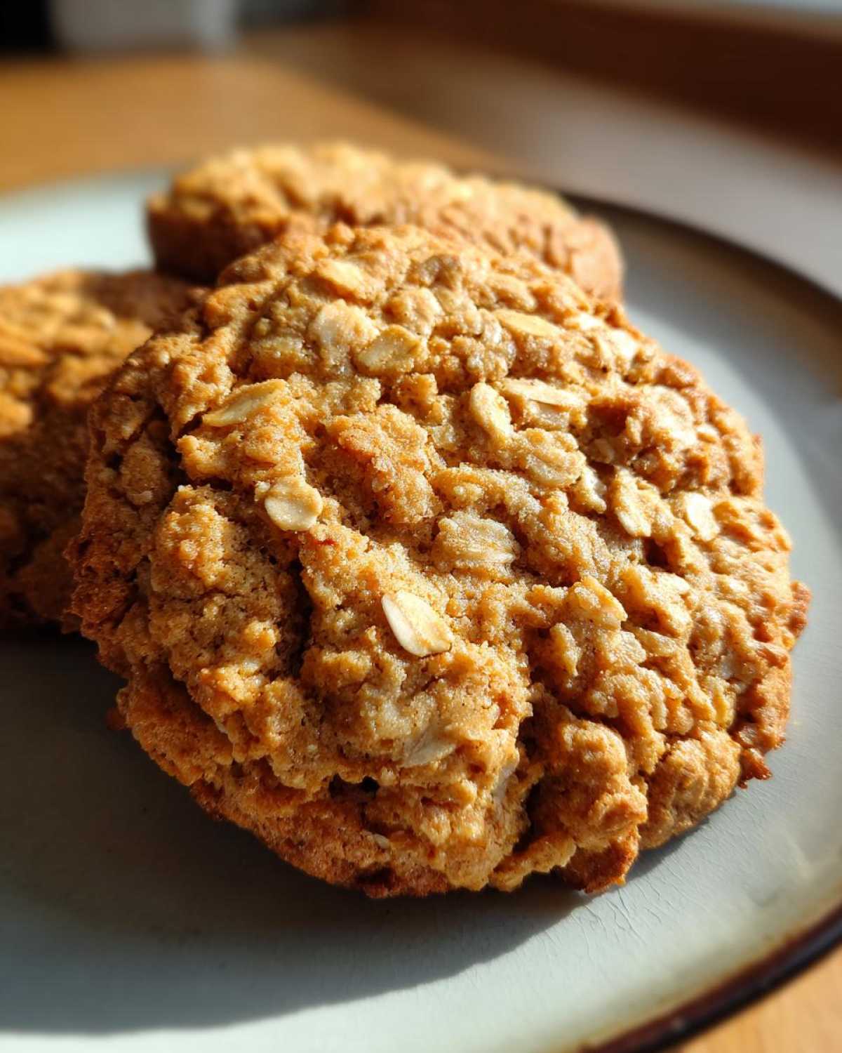 Kid-Friendly Holiday Gingerbread Oatmeal Cookies - detail 2