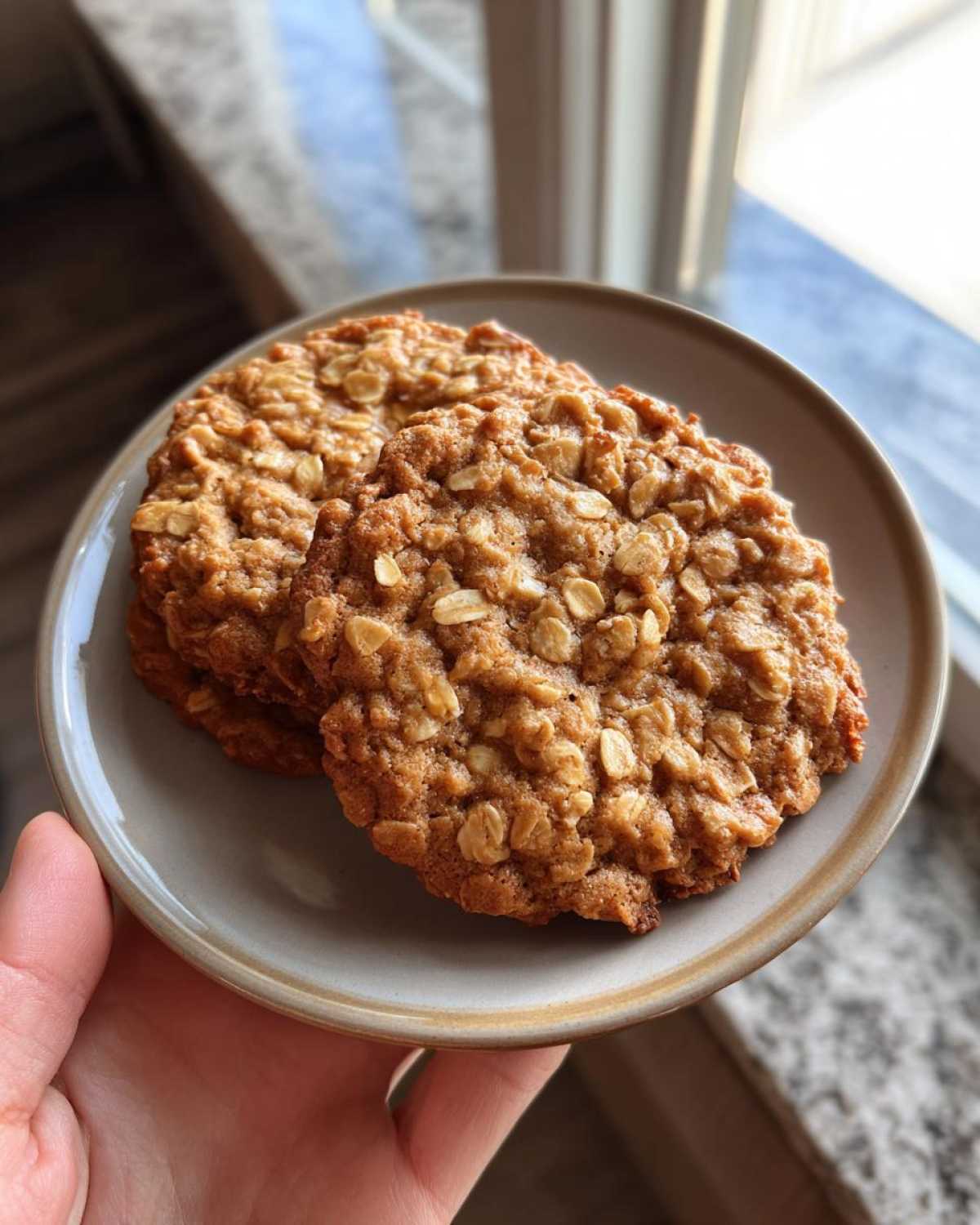 Kid-Friendly Holiday Gingerbread Oatmeal Cookies - detail 4