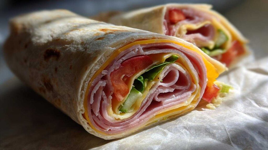 Kid-Friendly Homemade Lunchable Wraps (Deli Meat & Veggies)