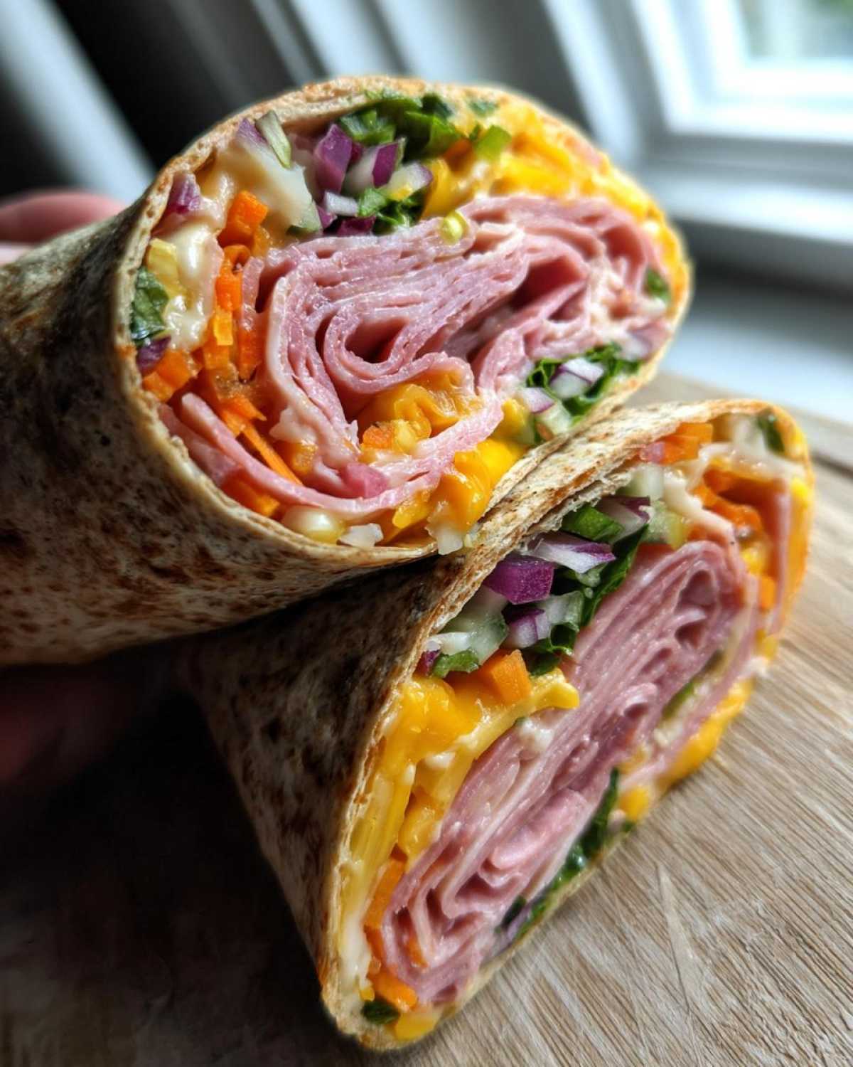 Kid-Friendly Homemade Lunchable Wraps (Deli Meat & Veggies) - detail 3