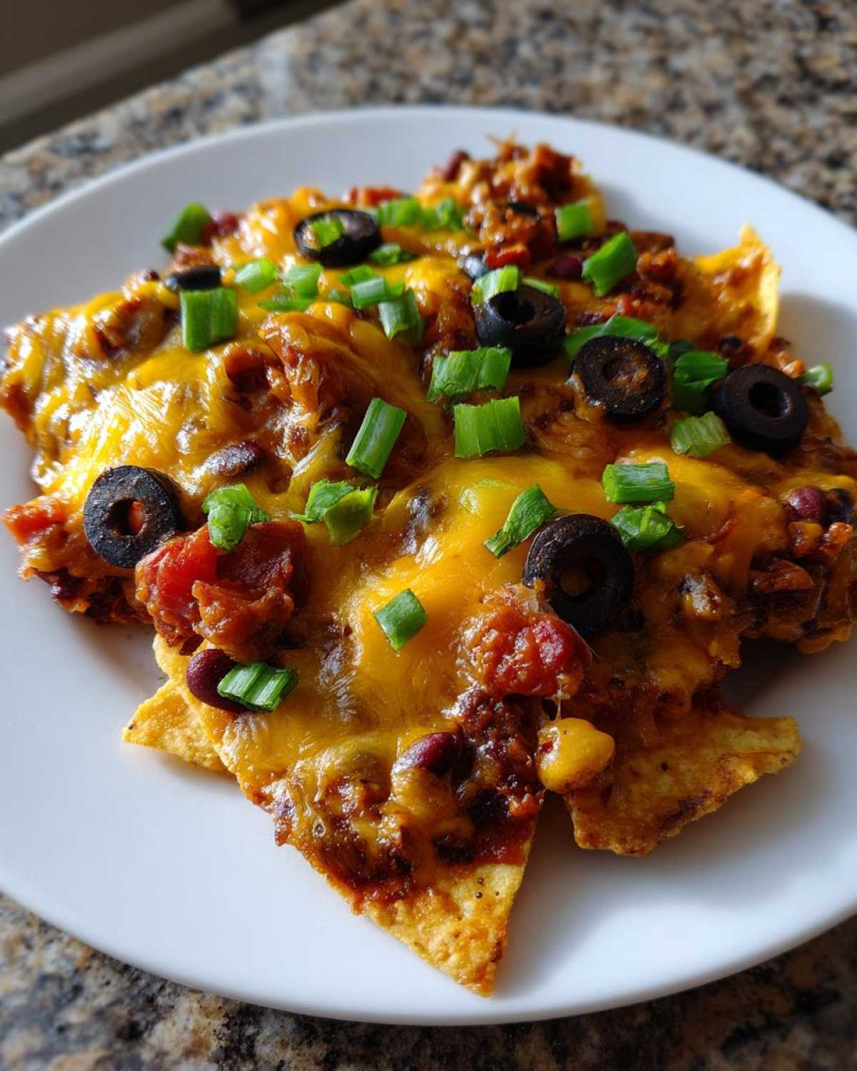 Kid-Friendly Loaded Bean Nachos - detail 1