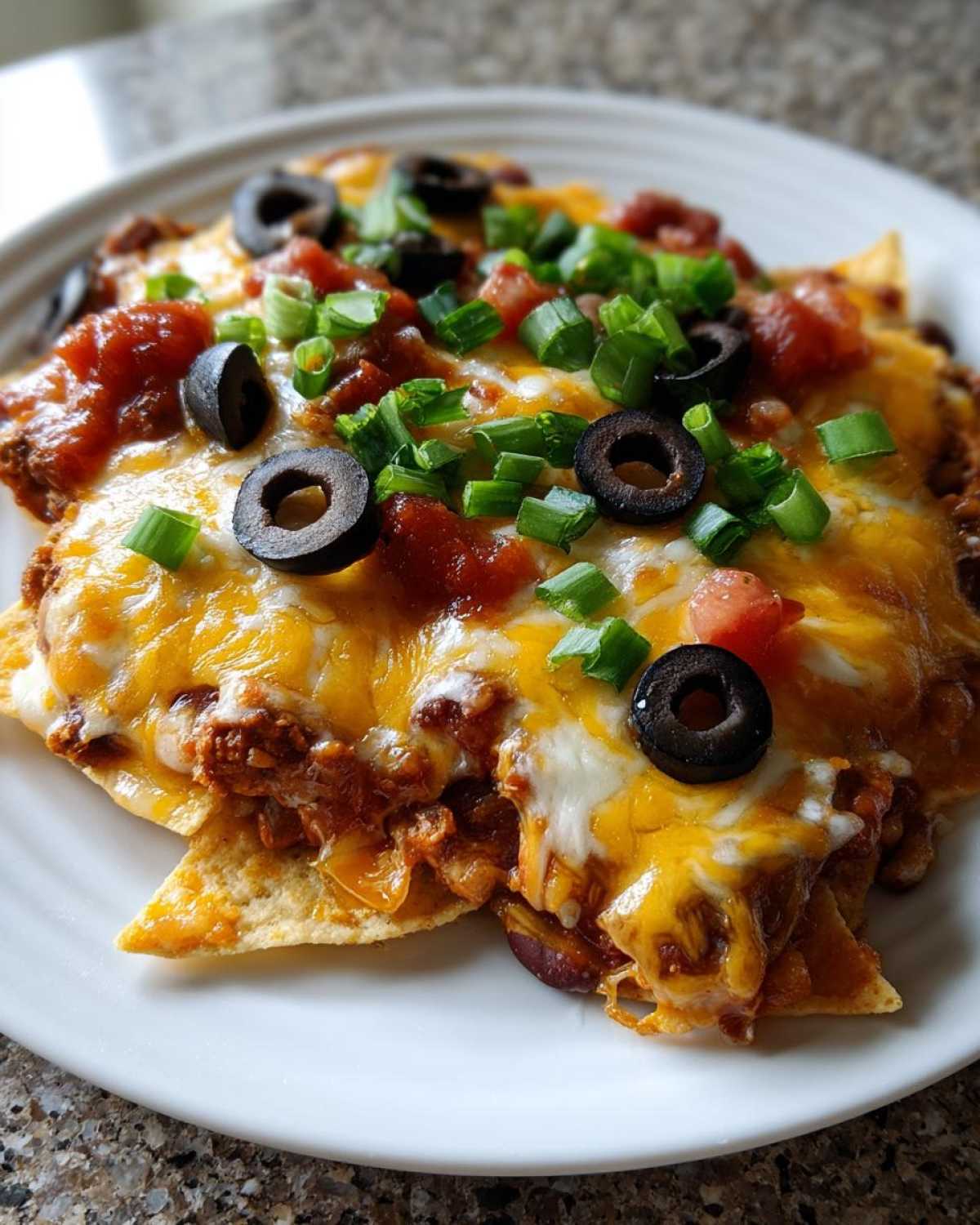 Kid-Friendly Loaded Bean Nachos - detail 2