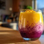 Kid-Friendly Mango Berry Sunrise Smoothie