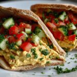 Kid-Friendly Mediterranean Veggie Pita Pockets
