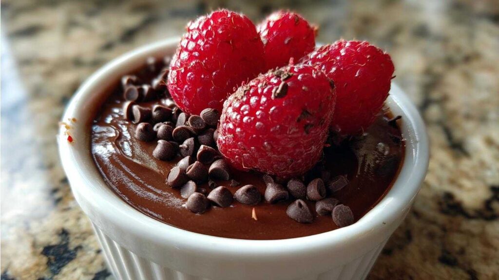 Kid-Friendly Mini Avocado Chocolate Mousse