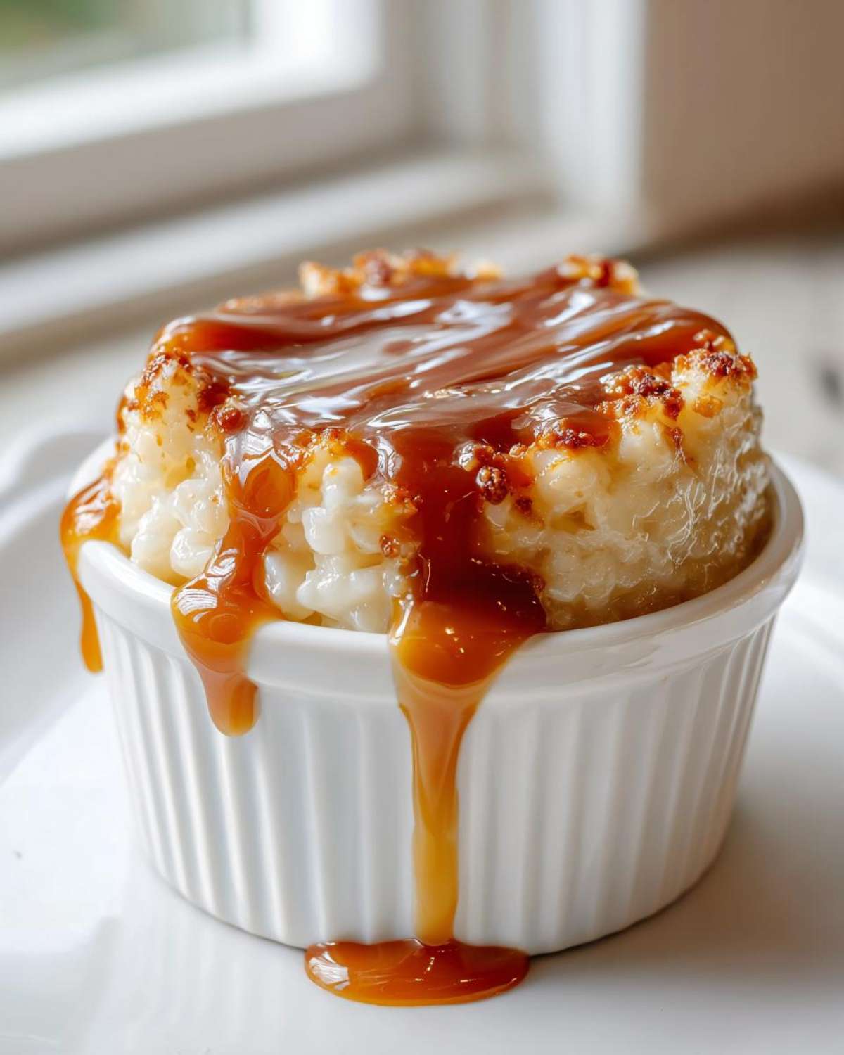 Kid-Friendly Mini Caramel Rice Puddings - detail 1