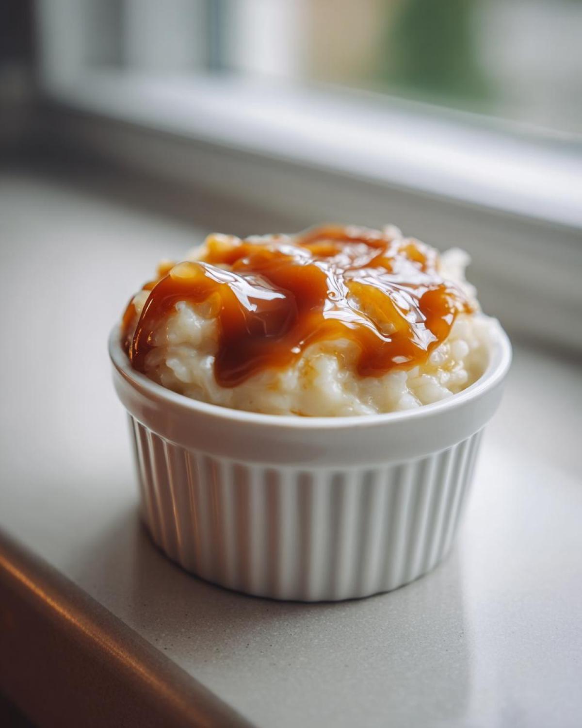 Kid-Friendly Mini Caramel Rice Puddings - detail 2